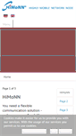 Mobile Screenshot of himonn.iabg.de